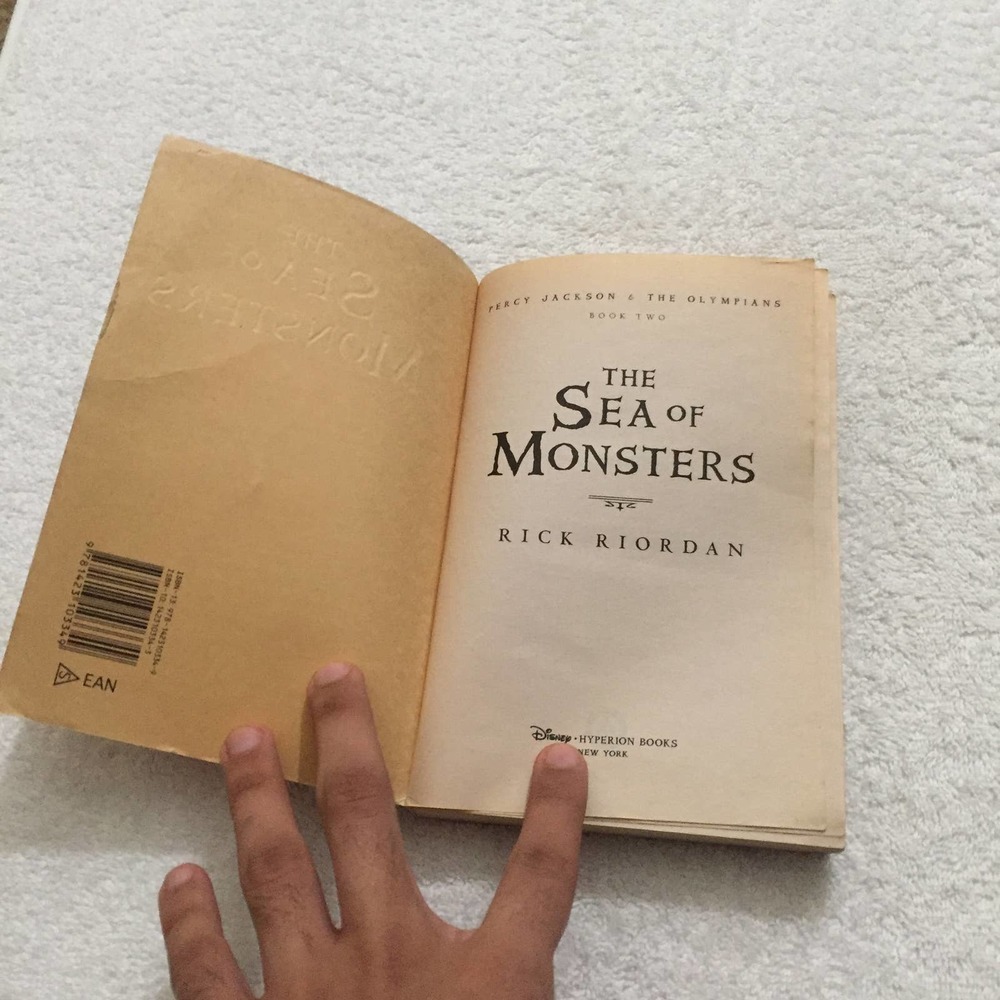 The Sea of Monsters - Paperback Book - Picture 9 of 9